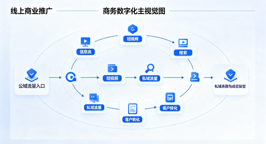 南城区线上商业推广怎么做？全域流量闭环搭建与低成本转化实战指南